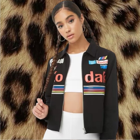 Kodak Jackets & Blazers - KODAK Vintage Cropped Zipup